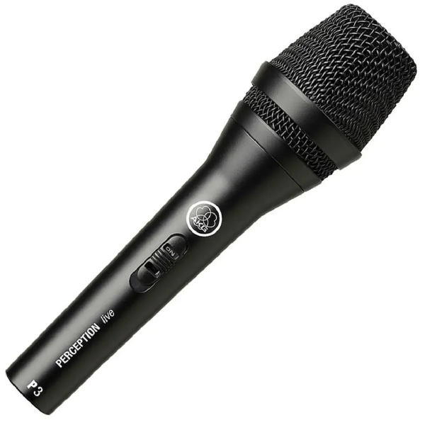 Microfone Dinâmico Profissional AKG P3 S – Preto - Imagem 3