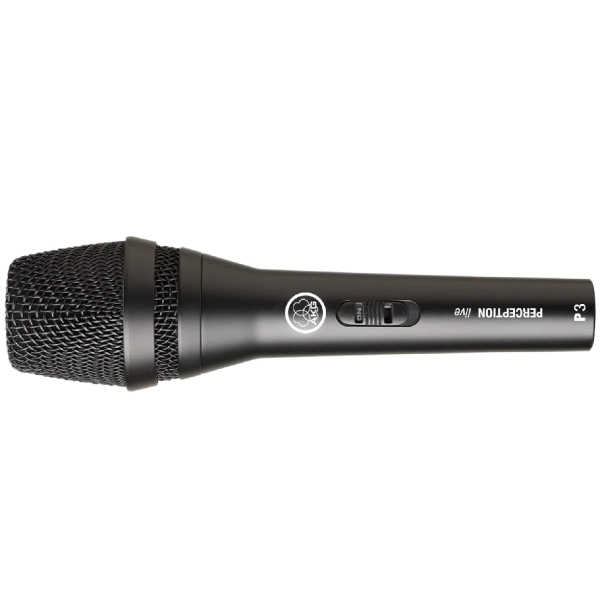 Microfone Dinâmico Profissional AKG P3 S – Preto - Imagem 2
