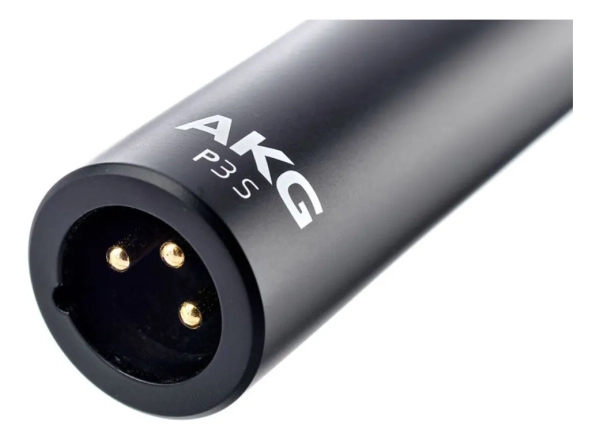 Microfone Dinâmico Profissional AKG P3 S – Preto - Imagem 11