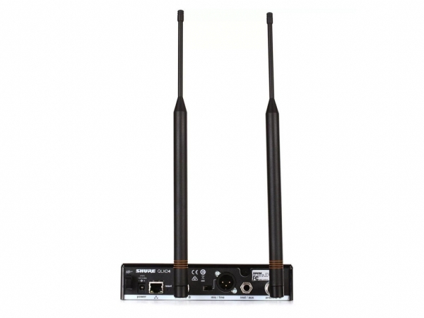 Microfone Sem Fio Profissional Shure QLXD24/B58 Cápsula Beta 58A – L50 (632-696 MHz) - Imagem 11