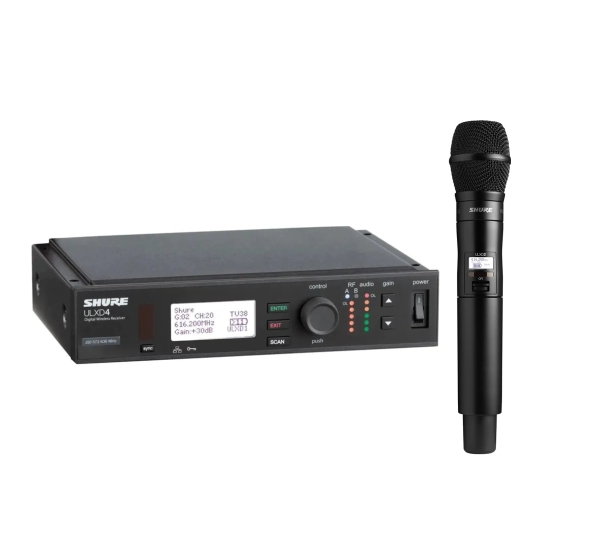 Shure ULXD24/K9 J50 – Sistema de Microfone KSM9 Sem Fio Digital Profissional Cardioide/Supercardioide