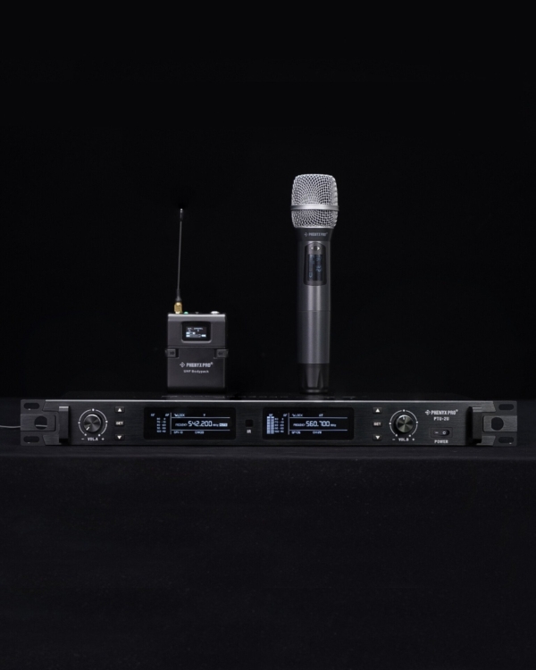 Sistema de Microfone sem fio duplo com Tecnologia True Diversity PTU-2U-1H1B | - Imagem 19