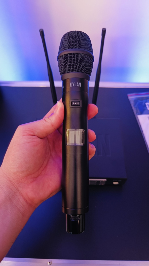 Microfone Sem Fio Dylan D-9001 TB - Talkbak Botão Comunicação - Imagem 18