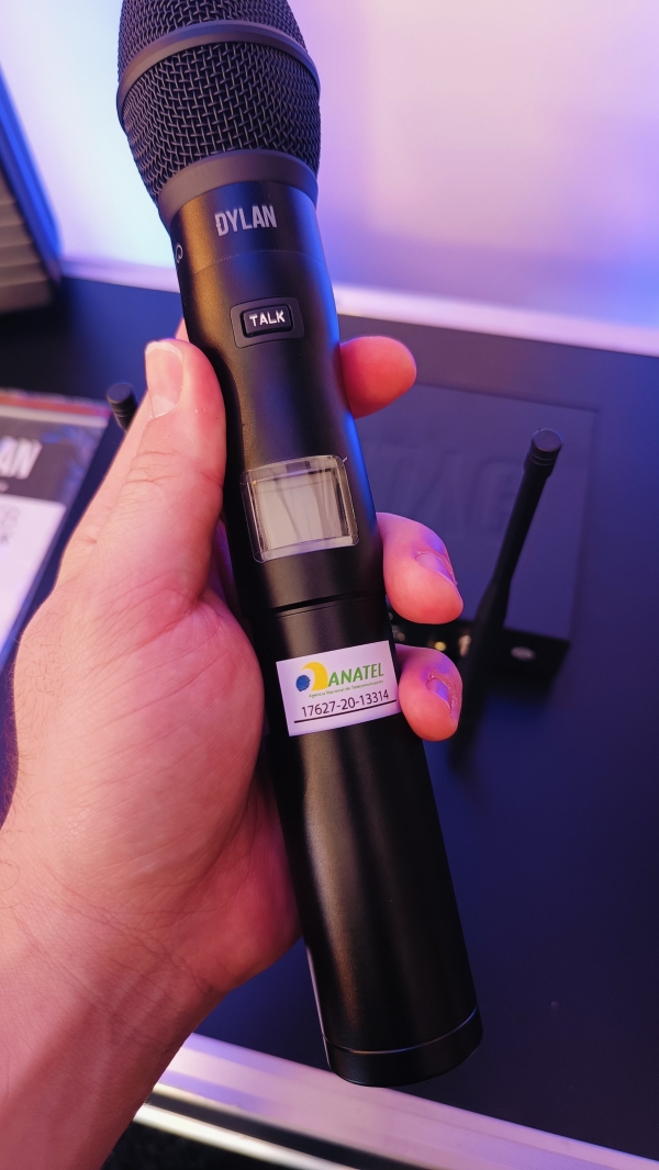Microfone Sem Fio Dylan D-9001 TB - Talkbak Botão Comunicação - Imagem 26