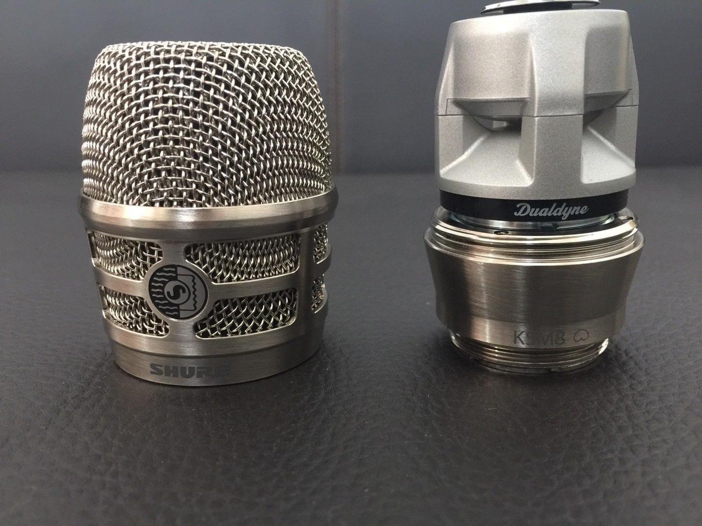 Cápsula de microfone sem fio dinâmico cardioide Shure RPW170 KSM8 Dualdyne (níquel) - Imagem 11