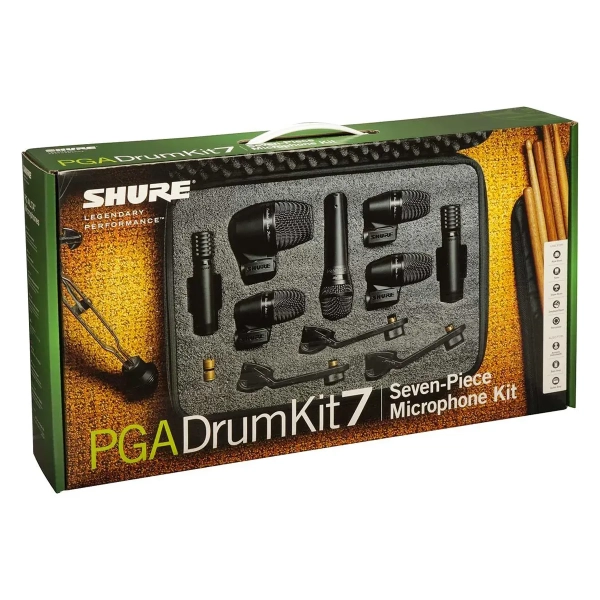 Kit Microfone Para Bateria Shure Pgadrumkit7 - 7 Peças - Imagem 13