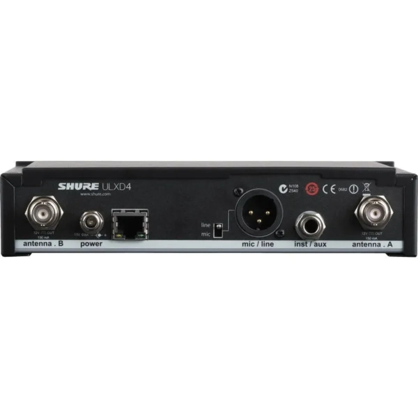 Receptor Shure ULXD4 J50 Digital Single Para Sistema Com Fonte De Energia Bivolt - Imagem 4