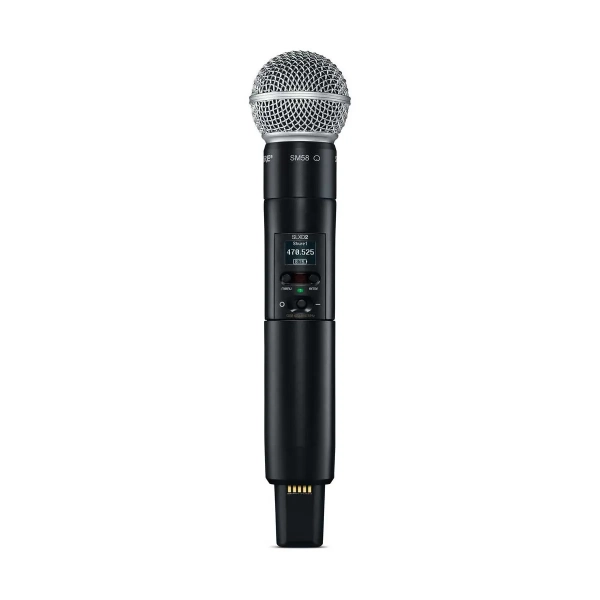Shure SLXD2/SM58 | Transmissor portátil com cápsula SM58 - G58 470-514MHz - Imagem 7