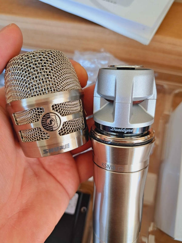 Shure ULXD24/K8N J50 – Sistema de Microfone KSM8 Sem Fio Digital Profissional - Níquel Escovado - Imagem 10