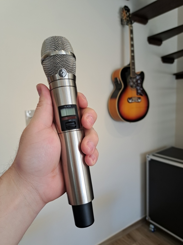 Transmissor de Mão Sem Fio Shure Níquel ULXD2/K11N KSM11 – Banda J50 (572-636 MHz) - Imagem 4