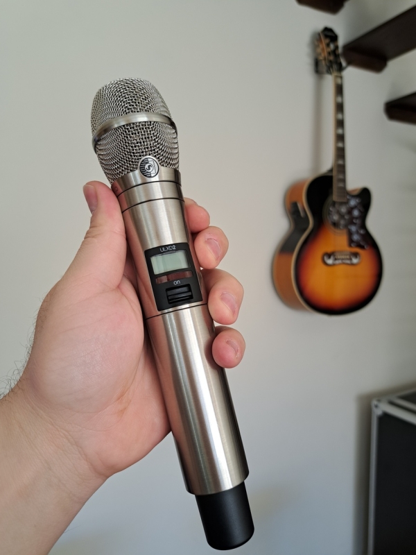 Transmissor de Mão Sem Fio Shure Níquel ULXD2/K11N KSM11 – Banda J50 (572-636 MHz) - Imagem 6