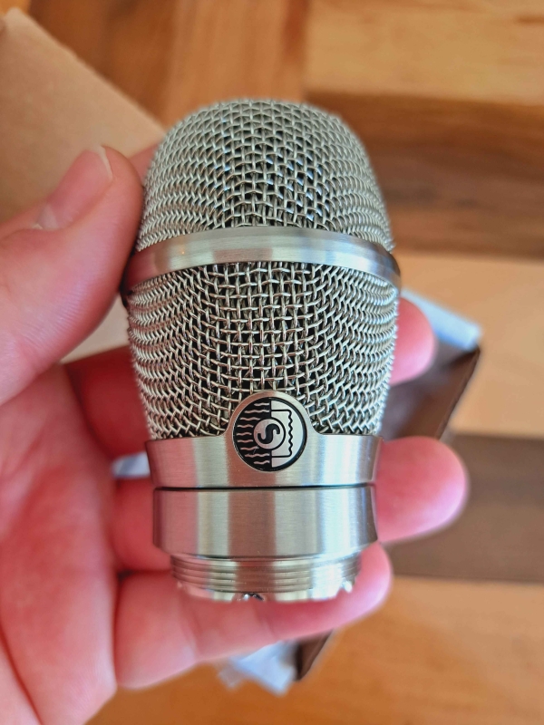 Cápsula sem fio Shure RPW194 KSM11 para transmissores portáteis Shure - Níquel - Imagem 7