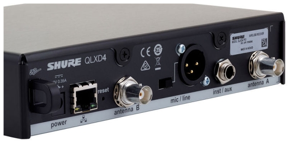 Shure QLXD24/KSM9 – Microfone Vocal Premium de Alta Performance com Padrão Polar Selecionável Cardioide e Supercardioide. - Imagem 12