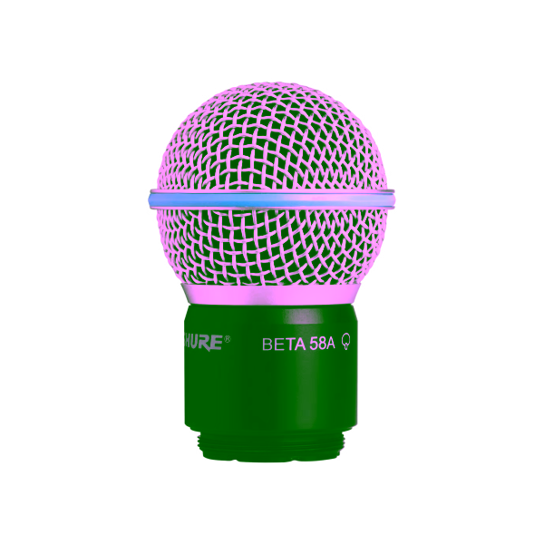 Cápsula sem fio Shure RPW118 Beta 58A para transmissores portáteis Shure
