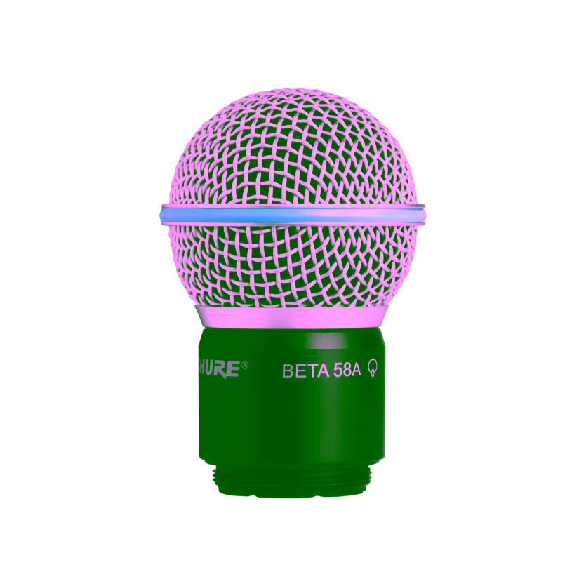 Cápsula sem fio Shure RPW118 Beta 58A para transmissores portáteis Shure