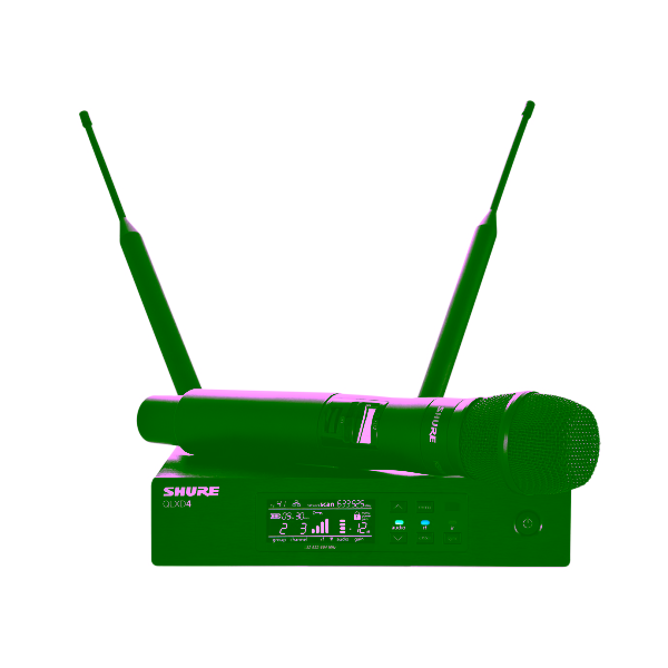 Shure QLXD24/KSM9 – Microfone Vocal Premium de Alta Performance com Padrão Polar Selecionável Cardioide e Supercardioide.