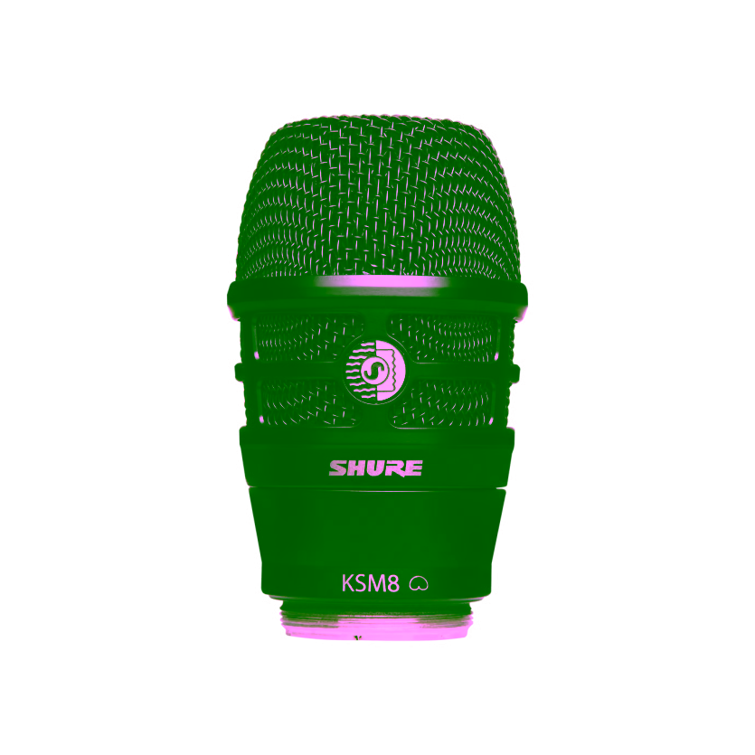 Cápsula de microfone sem fio dinâmico cardioide Shure RPW174 KSM8 Dualdyne (black)
