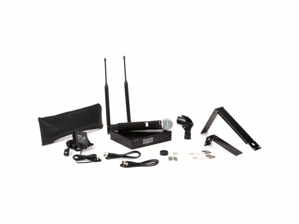 Microfone Sem Fio Profissional Shure QLXD24/B58 Cápsula Beta 58A – L50 (632-696 MHz) - Imagem 13