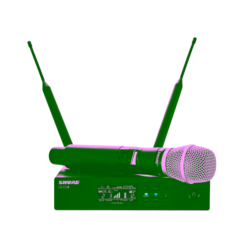 Microfone Sem Fio Profissional Shure QLXD24/SM86 – L50 (632-696 MHz)