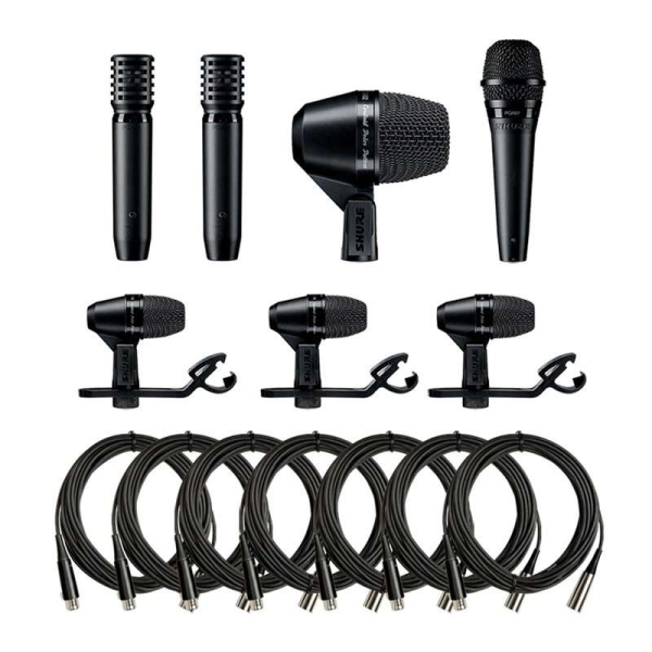 Kit Microfone Para Bateria Shure Pgadrumkit7 - 7 Peças - Imagem 2