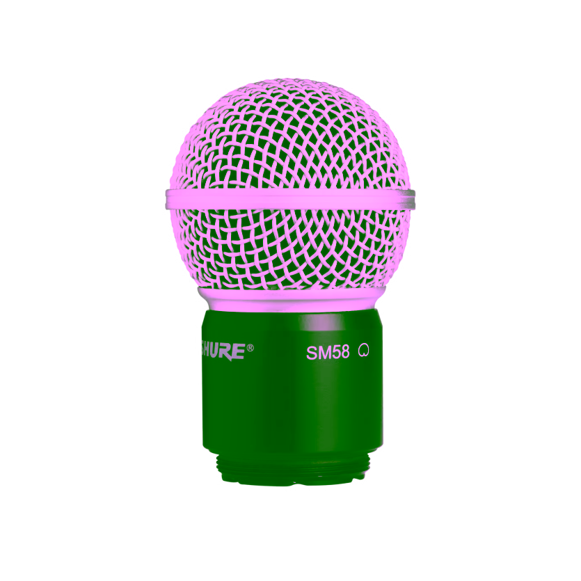 Cápsula sem fio Shure RPW112 SM58 para transmissores portáteis Shure
