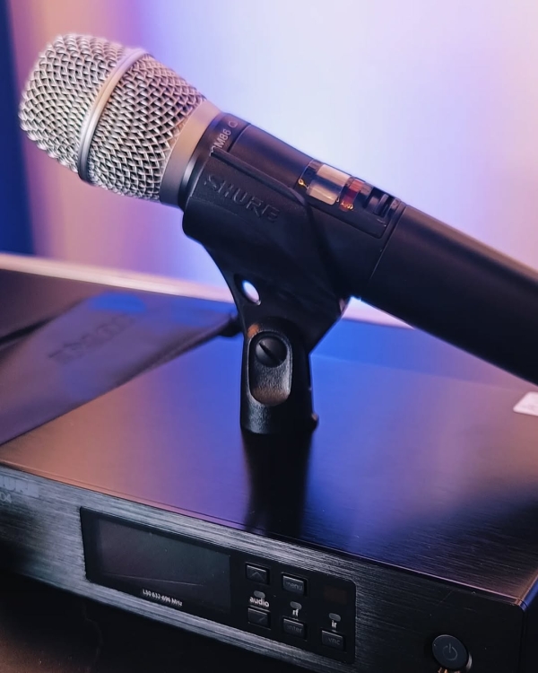 Microfone Sem Fio Profissional Shure QLXD24/SM86 – L50 (632-696 MHz) - Imagem 3
