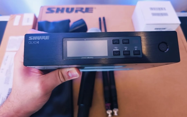 Microfone Sem Fio Profissional Shure QLXD24/SM86 – L50 (632-696 MHz) - Imagem 8