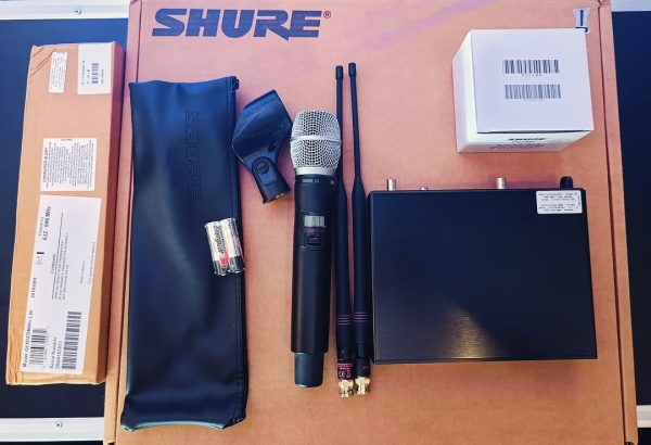 Microfone Sem Fio Profissional Shure QLXD24/SM86 – L50 (632-696 MHz) - Imagem 9