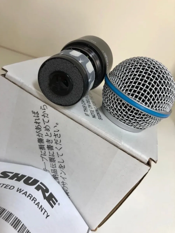 Cápsula sem fio Shure RPW118 Beta 58A para transmissores portáteis Shure - Imagem 11