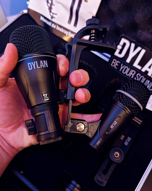 Kit de Microfones para Bateria  – 7 Peças com Maleta - Dylan DD-7 - Imagem 9