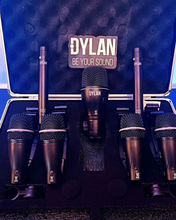 Kit de Microfones para Bateria  – 7 Peças com Maleta - Dylan DD-7 - Imagem 12