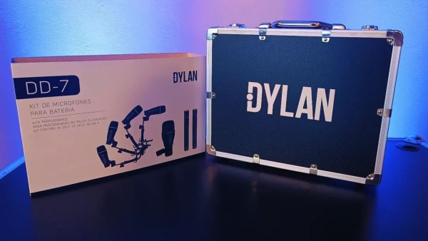 Kit de Microfones para Bateria  – 7 Peças com Maleta - Dylan DD-7 - Imagem 14