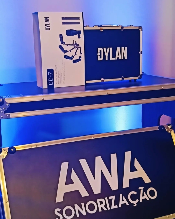 Kit de Microfones para Bateria  – 7 Peças com Maleta - Dylan DD-7 - Imagem 15