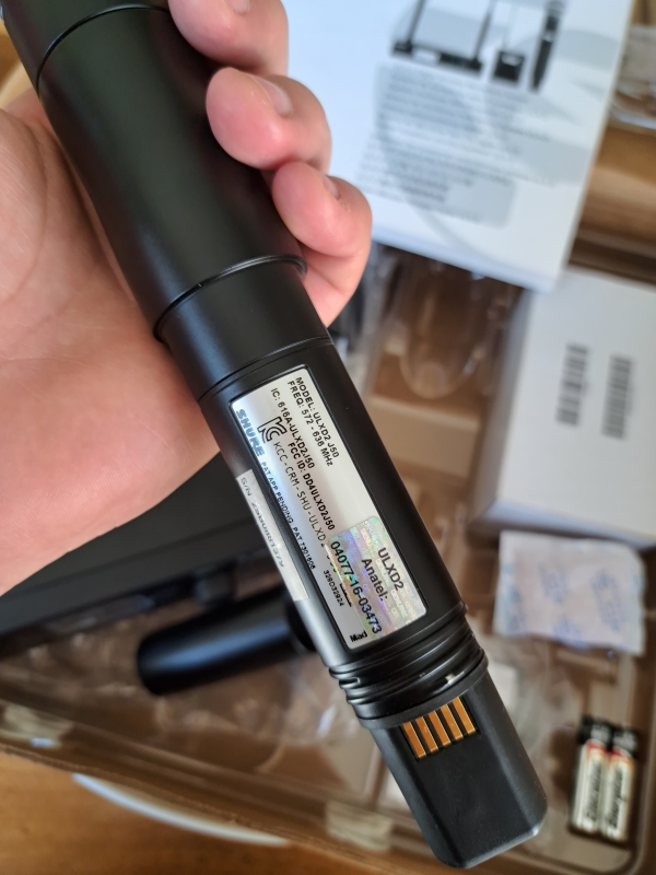 Shure ULXD24/K8 J50 – Sistema de Microfone KSM8 Sem Fio Digital Profissional - Imagem 10