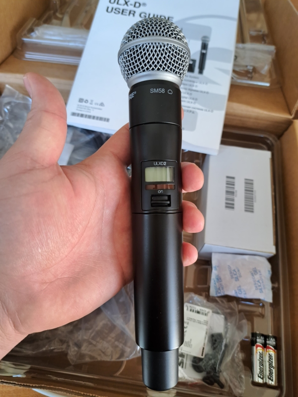 Shure ULXD24/SM58 J50 – Sistema de Microfone Sem Fio Digital Profissional - Imagem 7
