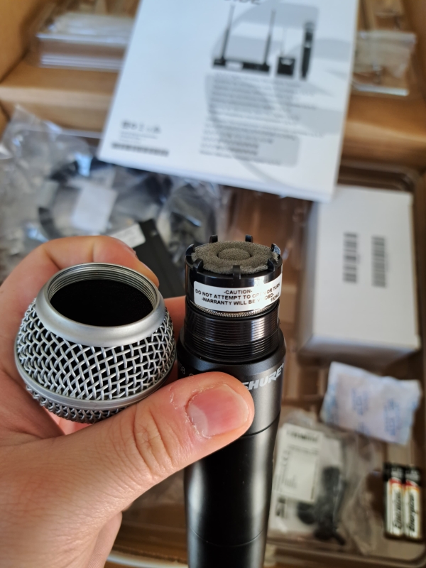 Shure ULXD24/SM58 J50 – Sistema de Microfone Sem Fio Digital Profissional - Imagem 4