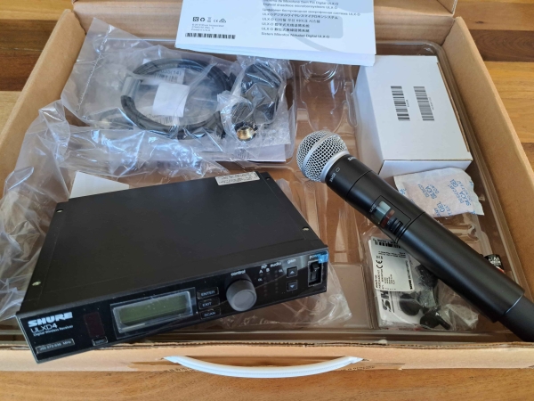 Shure ULXD24/SM58 J50 – Sistema de Microfone Sem Fio Digital Profissional - Imagem 3