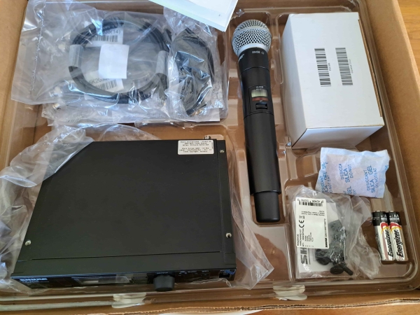 Shure ULXD24/SM58 J50 – Sistema de Microfone Sem Fio Digital Profissional - Imagem 14