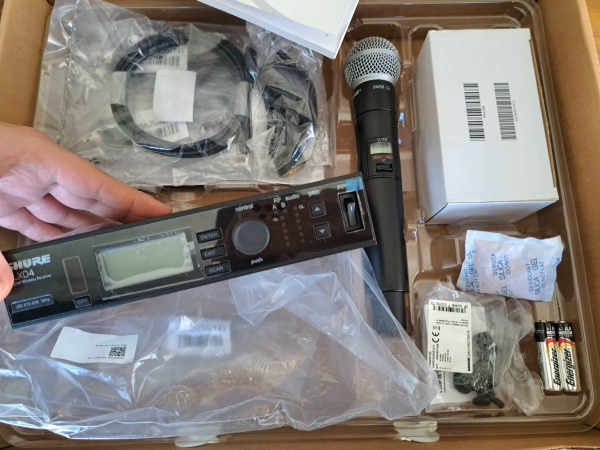 Shure ULXD24/SM58 J50 – Sistema de Microfone Sem Fio Digital Profissional - Imagem 13