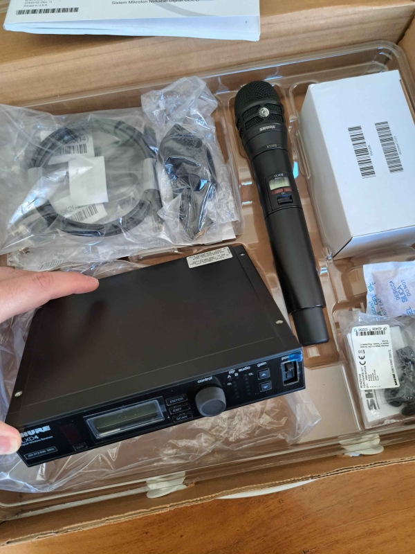 Shure ULXD24/K8 J50 – Sistema de Microfone KSM8 Sem Fio Digital Profissional - Imagem 15