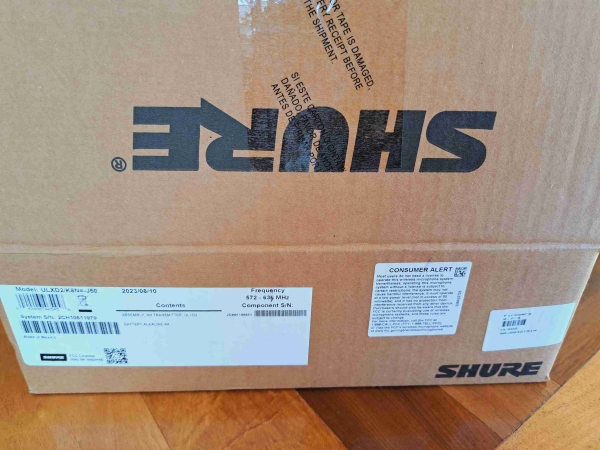 Transmissor de Mão Sem Fio Shure Níquel ULXD2/K8N KSM8 - Banda J50 (572-636 MHz) - Imagem 12