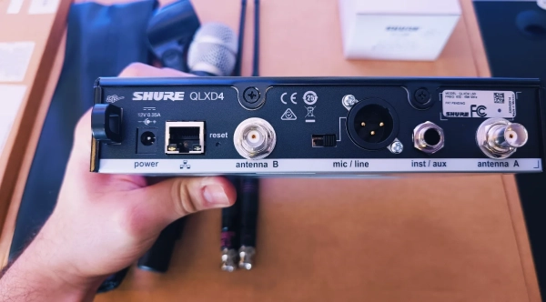 Microfone Sem Fio Profissional Shure QLXD24/SM86 – L50 (632-696 MHz) - Imagem 12