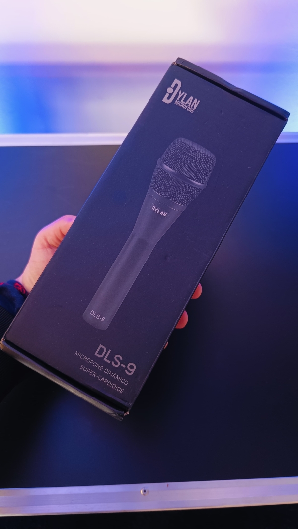 Microfone com Fio DLS-9 – Dinâmico Supercardioide de Alta Qualidade - Imagem 10