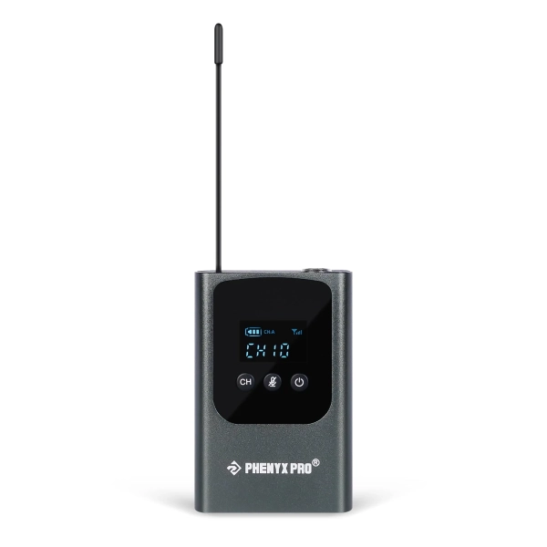 Sistema de microfone sem fio portátil digital Recarregavel Headset / Lapela PDP-2-1H1B - Imagem 5