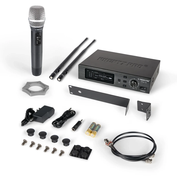 Sistema de Microfone Sem Fio, tecnologia True Diversity PTU-1U-1H - Imagem 10