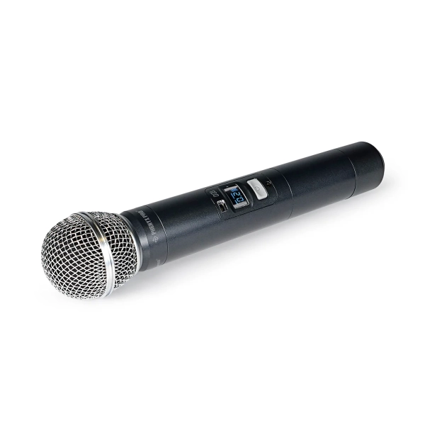 Sistema de Microfone sem fio UHF quádruplo com varredura automática PTU-7000-4H - Imagem 4