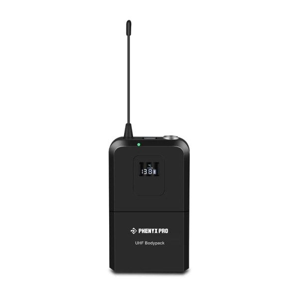 Sistema de microfone sem fio UHF duplo com varredura automática PTU-71-1H1B - Imagem 3