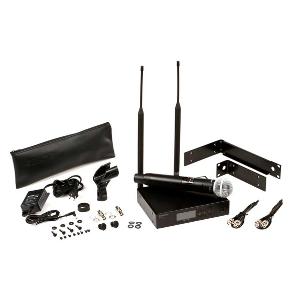 Microfone Sem Fio Profissional Shure QLXD24/SM58 – L50 (632-696 MHz) - Imagem 7