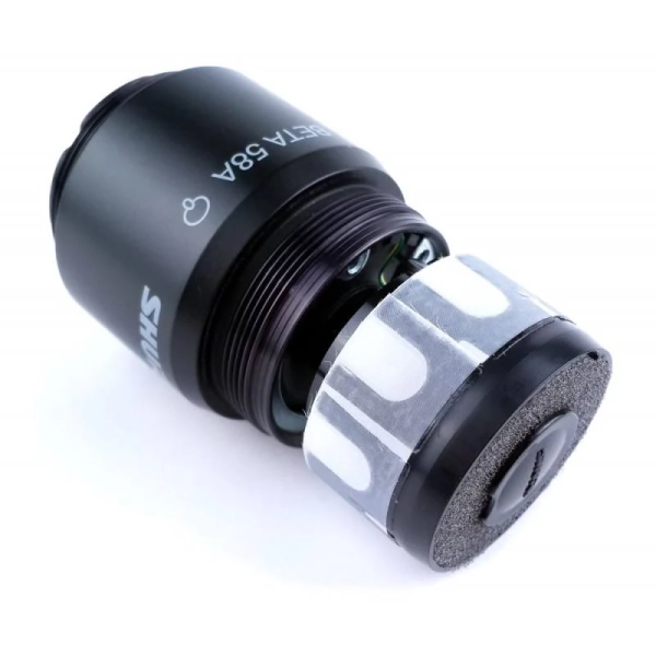 Cápsula sem fio Shure RPW118 Beta 58A para transmissores portáteis Shure - Imagem 8