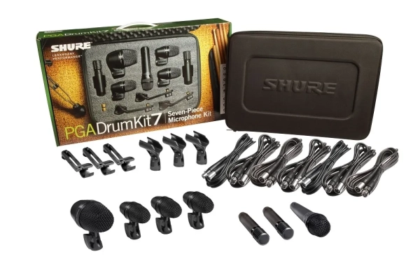 Kit Microfone Para Bateria Shure Pgadrumkit7 - 7 Peças - Imagem 10